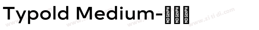 Typold Medium字体转换